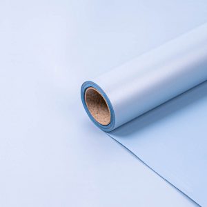 Пленка матовая "Перламутровая" Голубой Крайола 58см*10м 02 т.м.30