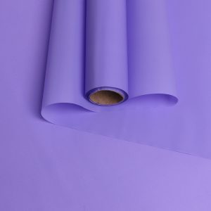 Пленка матовая на втулке 60см*10м, сиреневый классик, Идеал