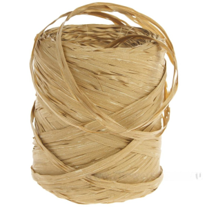 Раффия искусственная 10ммх200м, натуральный 05