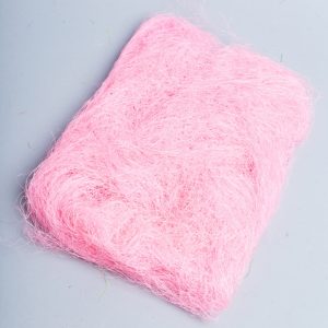 Волокно сизаля 40г П розовое