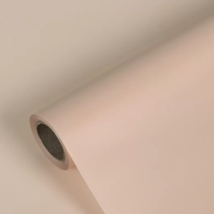 Упак. материал флористическая пленка "Vogue" 50 мкр, 60 см х 10м, нежно-розовый