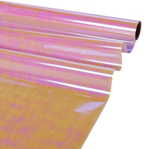 Пленка упаковочная "Хамелеон", 50 микрон, 60см*5м, цв. Розовый