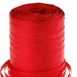 Рафия искусственная, 15 ммx200 м, ягодный 7460