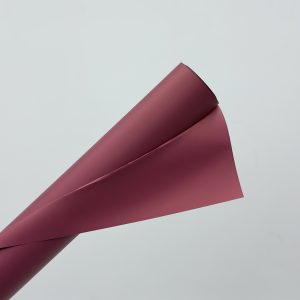Пленка матовая одноцветная 60см*10м, бургунди 1159