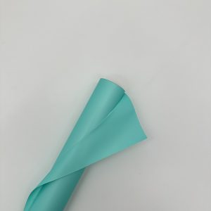 Пленка матовая одноцветная 60см*10м, морская волна 1122