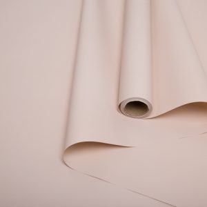 Пленка матовая на втулке 60см*10м, пудра, Идеал
