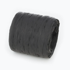 Рафия искусственная, 10 ммx200 м, черный