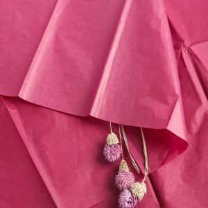 Бумага тишью 50*66см 10лист., бордовый