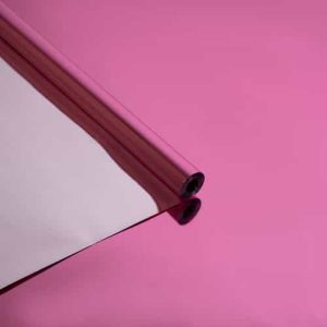 Пленка Металлик 70см*7,5м/200гр 40мкм Розовый