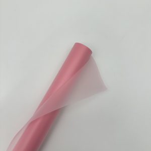 Пленка полуматовая 60см*10м, розовый 1315