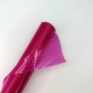 SALE Пленка "Кристал-Рельеф", 45 микрон, 56cmx6y, цв. ярко-розовый