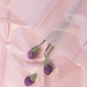 Бумага тишью жемчужная 50х66см,10 лист розовый