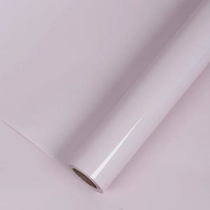 Упаковочный материал Лаковая пленка, 65 мкр, 58 см х 10 м, серо-бежевый