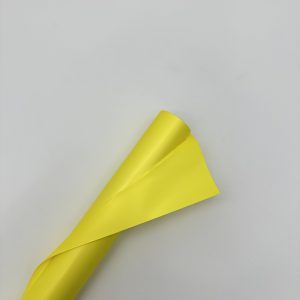 Пленка матовая одноцветная 60см*10м, светло-желтый 1116