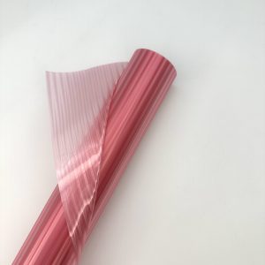 SALE Пленка "Кристал-Рельеф", 45 микрон, 56cmx6y, цв. светло-розовый