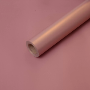 Упак. материал флористическая пленка "Жемчужина", 65 мкр, 58 см х 10 м, киноварь