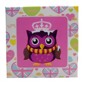 Подарочная коробка 9*9*5,5см в асс-те