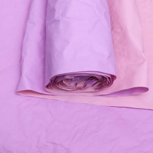 Бумага Эколюкс двухцветная пурпурный/бежевый 68см * 5 м ± 5%