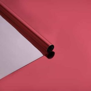 Пленка Металлик 70см*7,5м/200гр 40мкм Красный 0741