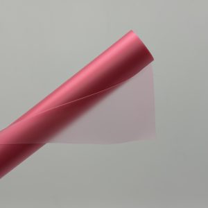 Пленка полуматовая 60см*10м, темно-розовый 1321
