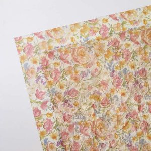 Упаковочный материал ТИШЬЮ "Цветочный луг", 50 см х 70 см, 20 листов/упак., принт 2