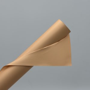 Пленка матовая одноцветная 60см*10м, розовый персик 1125