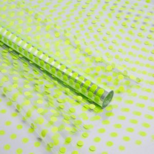 Пленка цветная Бисер 70см, салатовый