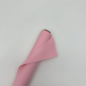 Пленка матовая одноцветная 60см*10м, нежно-розовый 1117