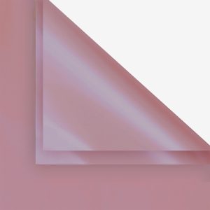 Упак. материал флористическая пленка "Жемчужина", 65 мкр, 58 см х 10 м, розово-кремовый