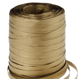 Рафия искусственная, 15 ммx200 м, хаки 7439