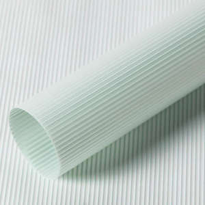 Пленка матовая "Нежные полосы", 50мкр., 58см*10м, мятный