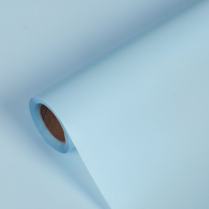Упак. материал флористическая пленка "Vogue" 50 мкр, 60 см х 10м, светло-голубой