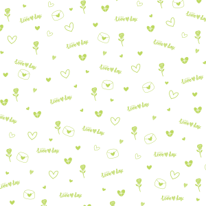 Упак. материал флористическая пленка "Время любить", 55мкр, 58 см х 10 м, зеленый