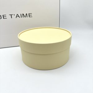 Шайба 21*10 см с глухой крышкой, слоновая кость