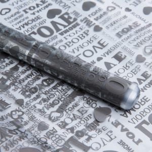 Пленка цветная Love 70см графит