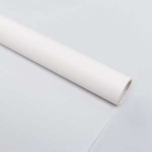 Пленка матовая на втулке 60см*10м, белый, Идеал