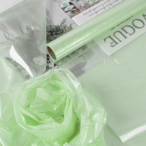 Пленка матовая/глянцевая"Стекло" 56см*10м Зеленый чай-05 т.м.30