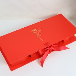 Коробка подарочная "I love you" 45,6×19,5×6,8H см, 1 шт., красный