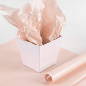 Бумага тишью Влагостойкая "Перламутр" 48*68см Пудра-06 20 листов