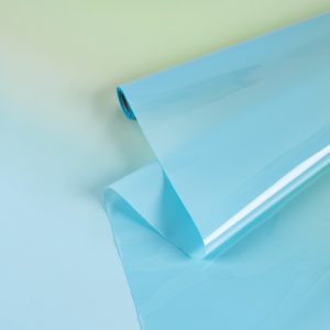 Пленка матовая/глянцевая "Gradient Flow" 58см*10м Голубая/Зеленый чай-06 т.м.30