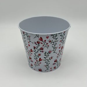 Декоративное кашпо "Совершенство линий" D15XH13,5CM/B11,5CM, металл