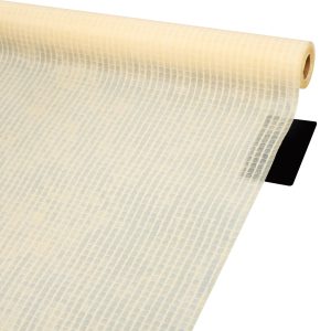 Упаковочный материал "Плетение", 80 грамм, 57cm*5m, цв. кремовый