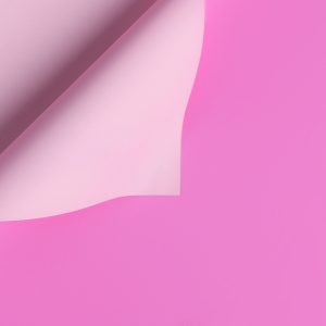 Упак. материал флорист. пленка "Самая нужная двухсторонняя" 65 мкр, 58 см х 10 м, св-розовый/лиловый