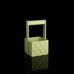 Ящик с ручкой 125*125*230мм, № 6 Pistachio green