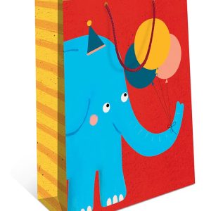 Пакет подарочный Слоник 26*32*12см Арт
